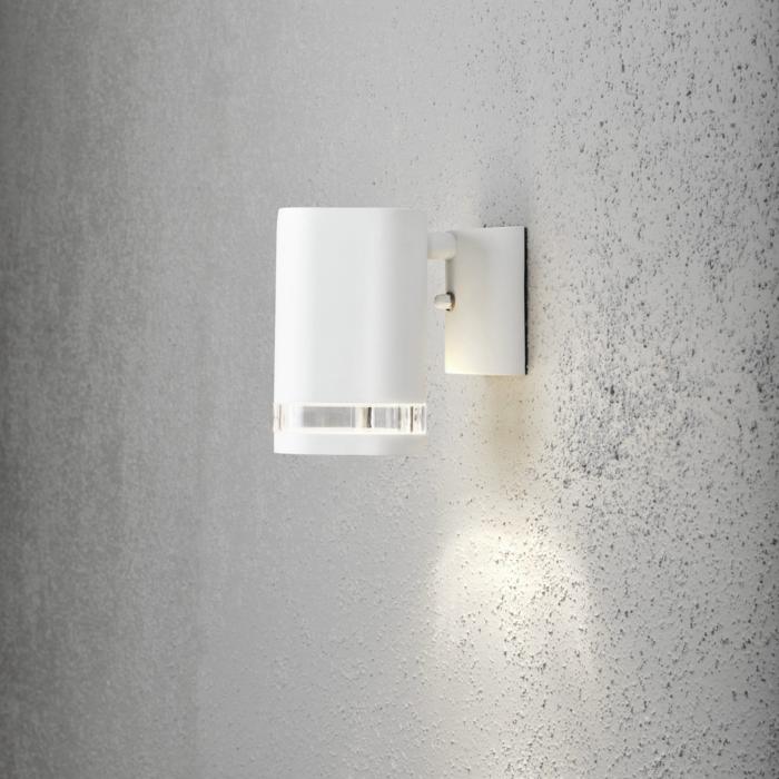 Vägglampa Ute Modena GU10 Ned Transparent