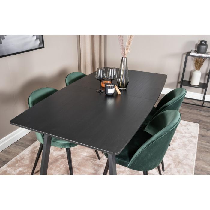Rektangulär matgrupp Inca, Velvet