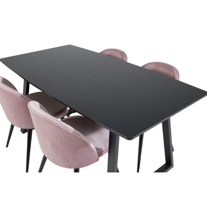 Rektangulär matgrupp Inca, Velvet