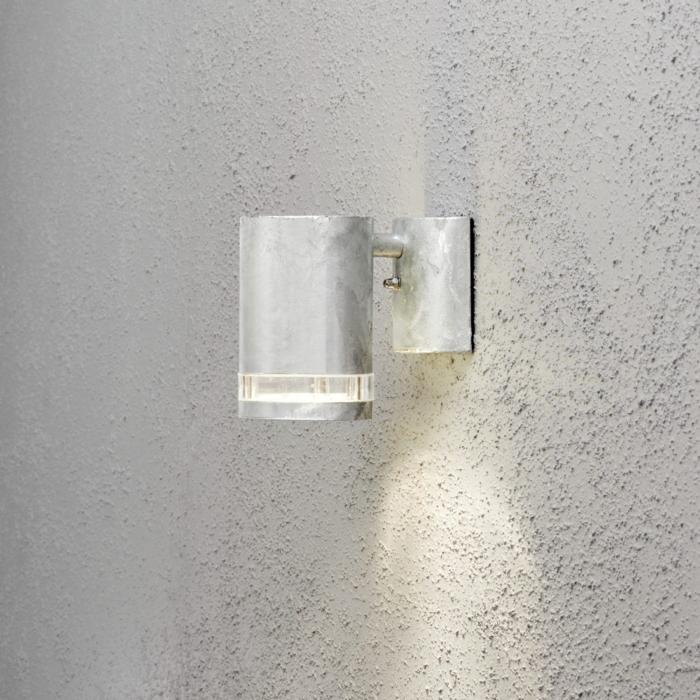 Vägglampa Ute Modena GU10 Ned Transparent