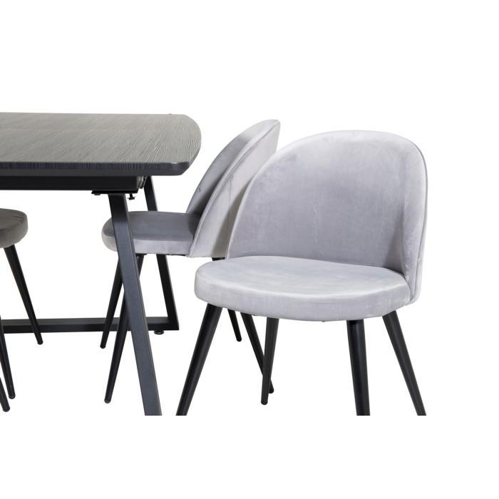 Rektangulär matgrupp Inca, Velvet