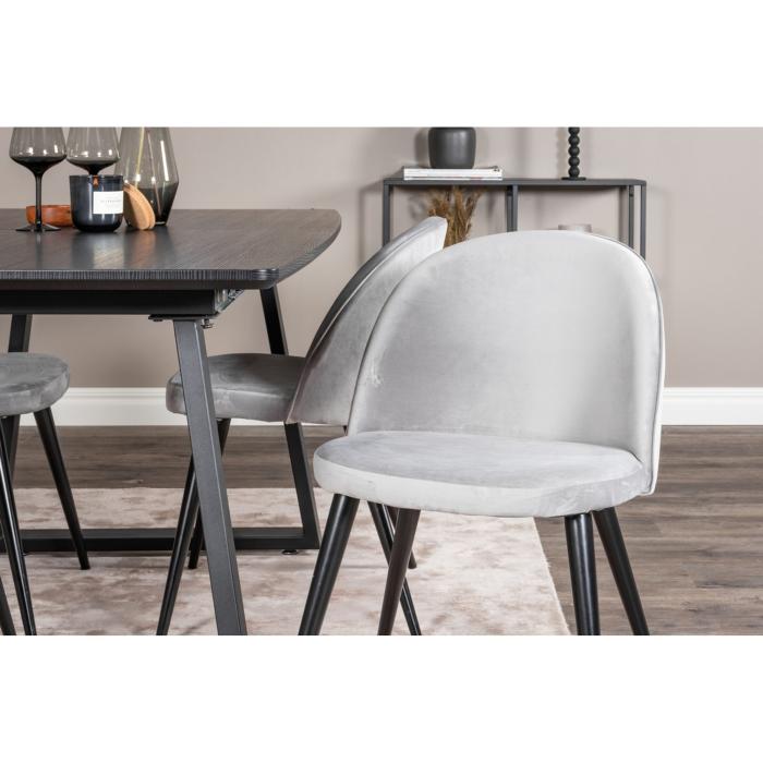 Rektangulär matgrupp Inca, Velvet