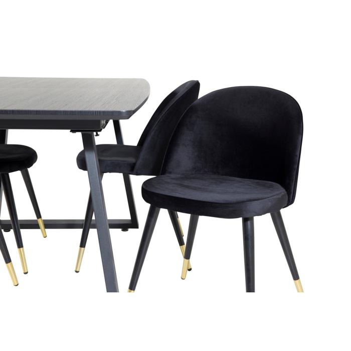 Rektangulär matgrupp Inca, Velvet