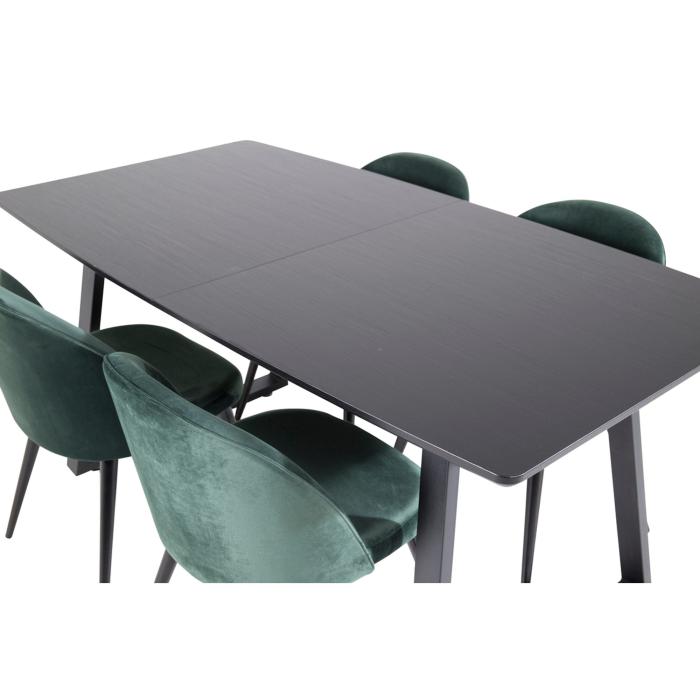Rektangulär matgrupp Inca, Velvet