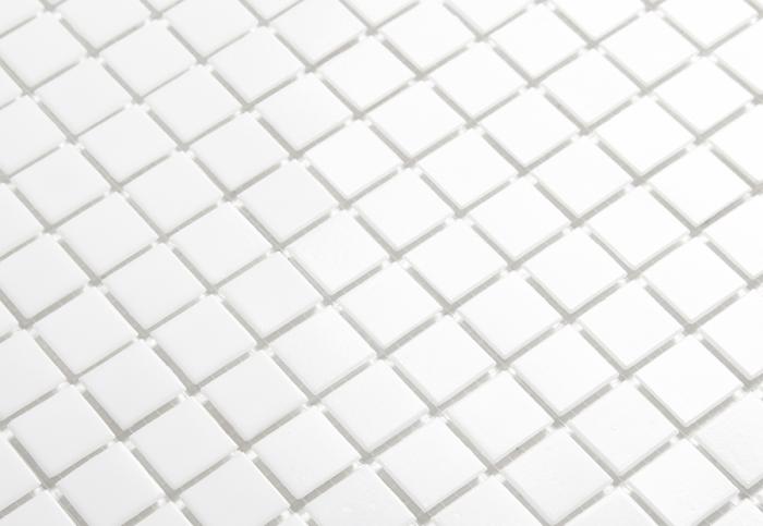 A0001 Glasmosaik Vit