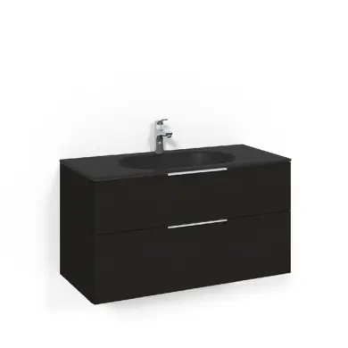 Kommod Crown 1000 Glastv&auml;ttst&auml;ll Edge