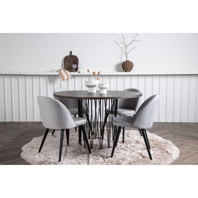 Rund matgrupp Stone, Velvet