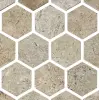 O0800 Marmor hexagon polerad beige