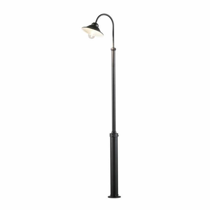 Lyktstolpe Vega E27 med Taurus Stolpe 2.4m