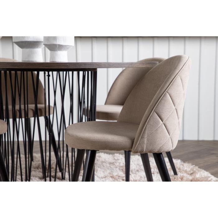 Rund matgrupp Stone, Velvet