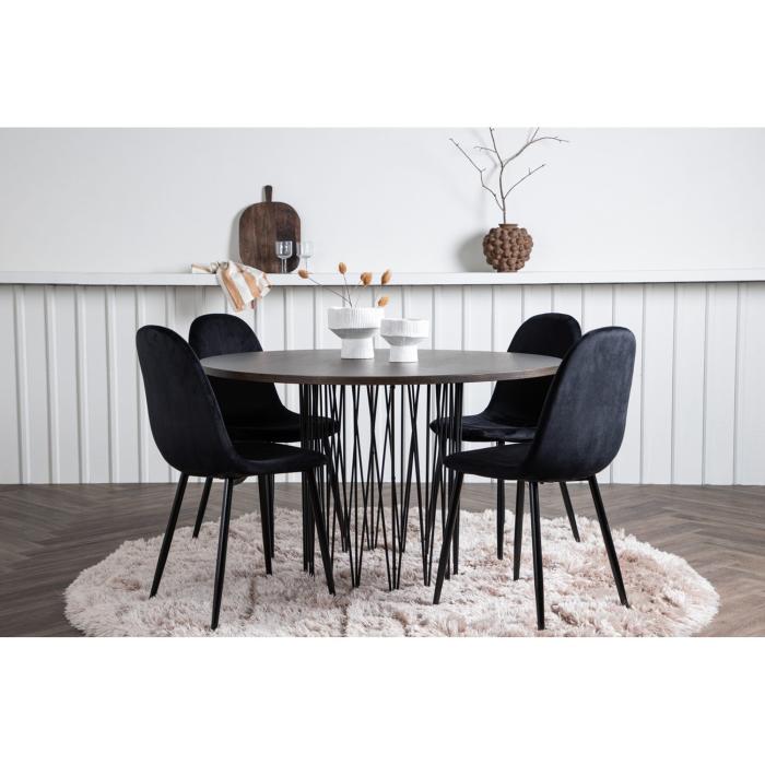 Rund matgrupp Stone round, Polar