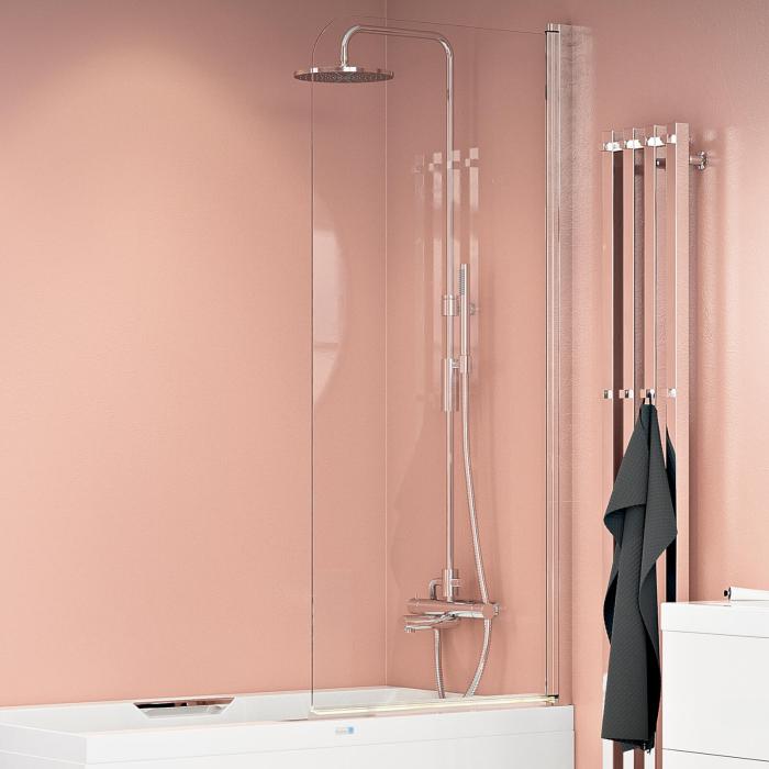 Badkarsblandare Solfors med Takdusch och Pip