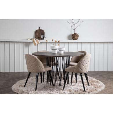 Rund matgrupp Stone, Velvet