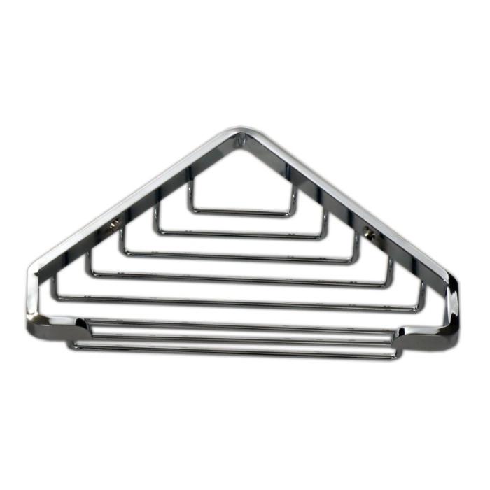 Trådkorg Rostfritt Krom Hörnmodell