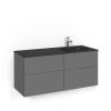 Kommod Crown 1200 Glastv&auml;ttst&auml;ll Edge