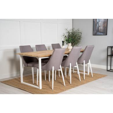 Rectangular Dining Set Cirebon, Leone