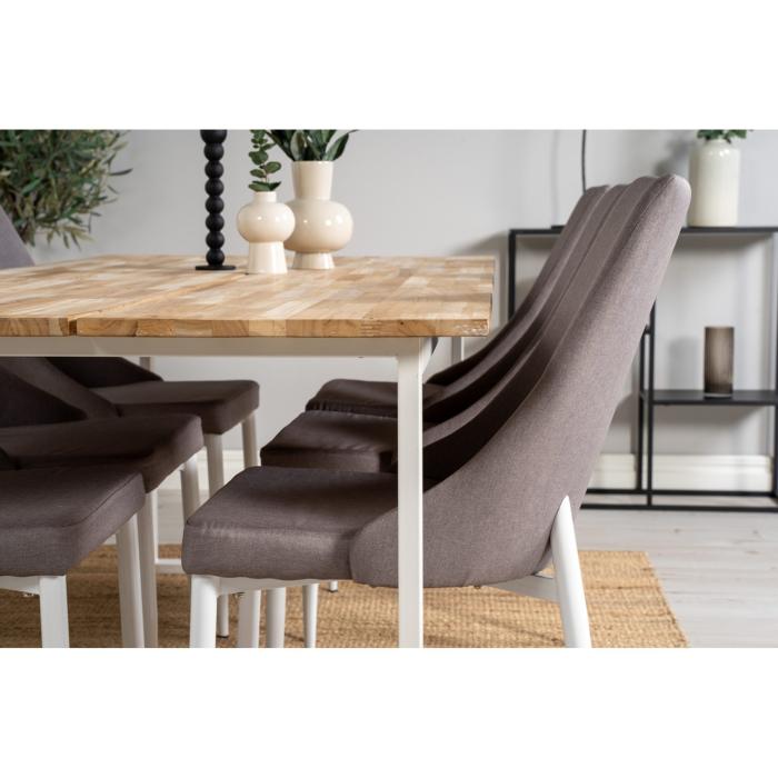Rectangular Dining Set Cirebon, Leone