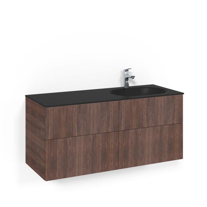 Kommod Crown 1200 Glastvättställ Edge