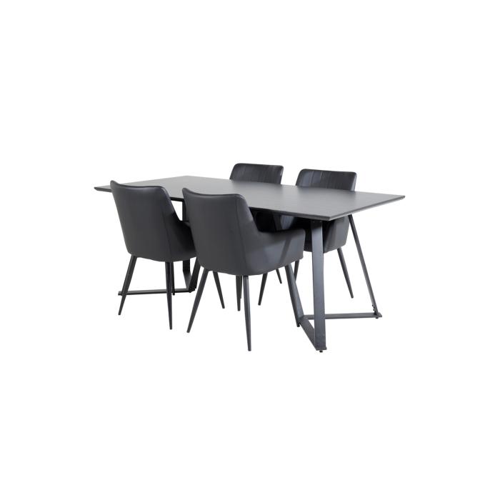 Rektangulär matgrupp Comfort, Marina