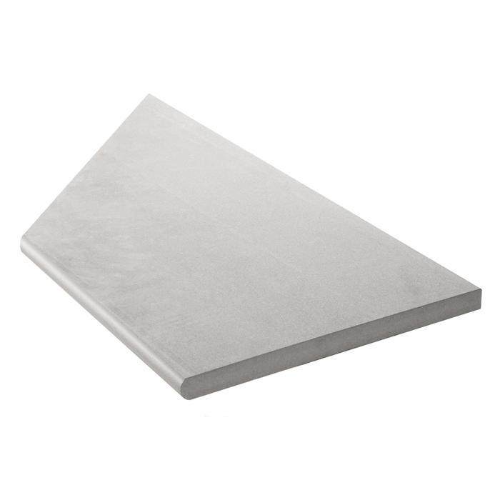 Z Limestone Light Grey Pool Inner Corner Right