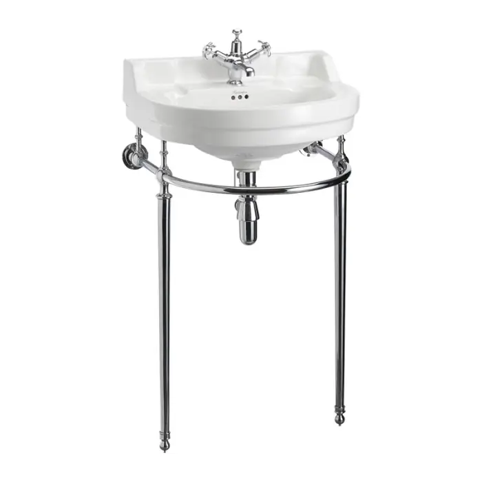 Ställning till Tvättställ Runt Regal 56cm