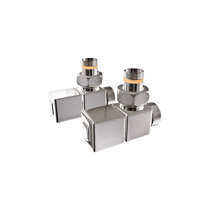 Ventil-Set Vinkel Fyrkantig G15 Invändig