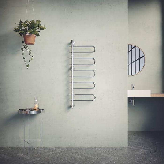 Handdukstork Vaxholm Eltork Polerat Rostfritt