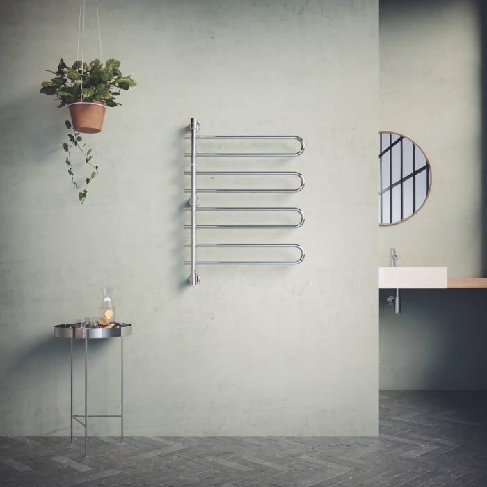 Handdukstork Vaxholm Eltork Polerat Rostfritt