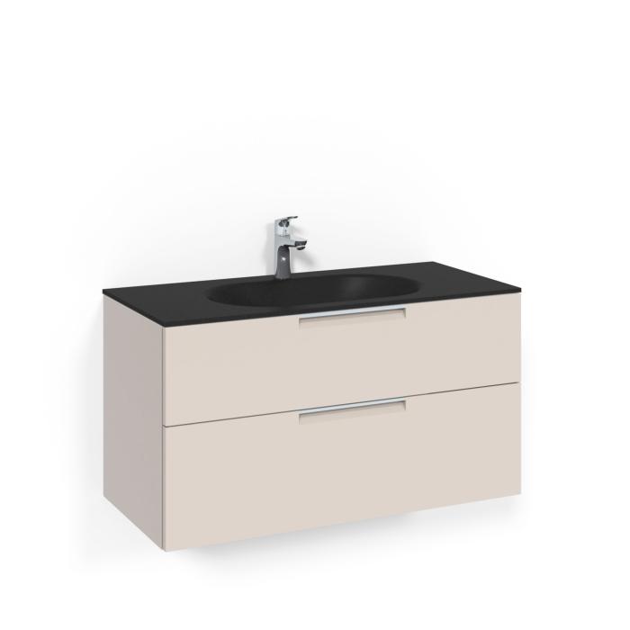 Kommod Crown 1000 Glastvättställ Edge