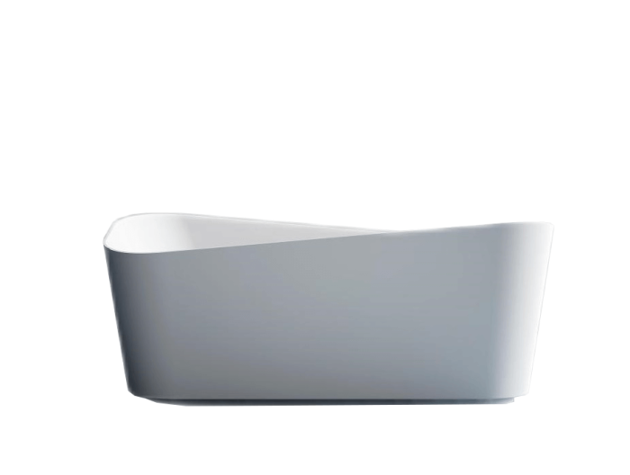 Badkar BEND Fristående Vit