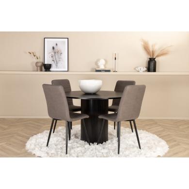 Round Dining Set Bianca, Windu