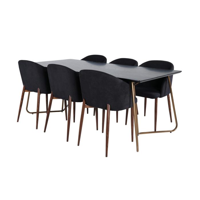 Rektangulär matgrupp Petra, Arch