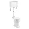 Toastol Mellanh&ouml;g Standard Smal Cistern 44 Rimless, Soft-close, Vred, R&ouml;rkit