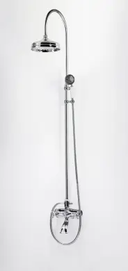 Takduschset Windsor för Badkar med Lady 2-grepps Badkarsblandare 150cc