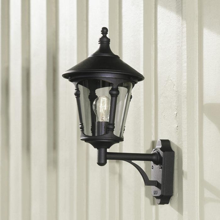 Vägglampa Ute Virgo E27 Upp