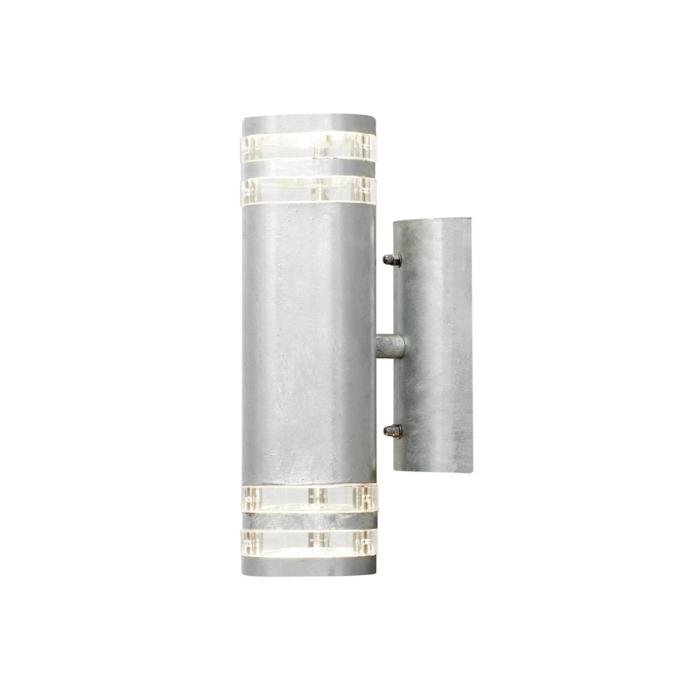 Vägglampa Ute Modena GU10 Dubbel Transparent