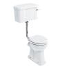 Toastol L&aring;gspolande F&ouml;rh&ouml;jd med Bred cistern 52, Soft-close, Spolknapp