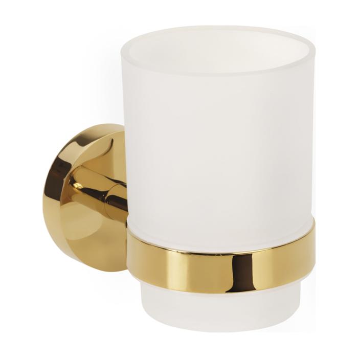 Tandborsthållare Gold med Hållare