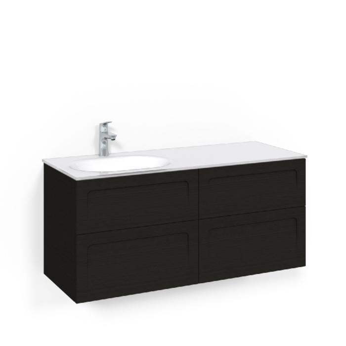 Kommod Crown 1200 Glastvättställ Edge