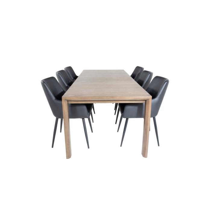 Rektangulär matgrupp Comfort, Slider