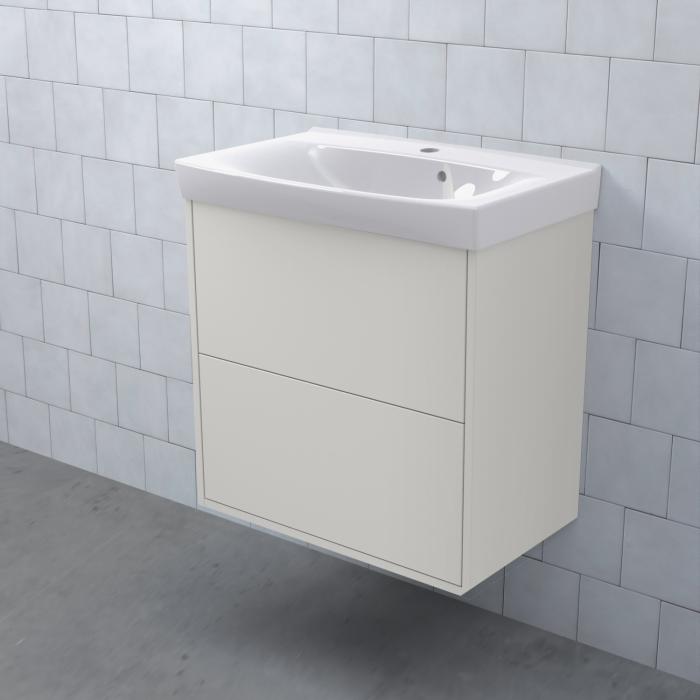 Grund Kommod Mejda Dubbel, Slät