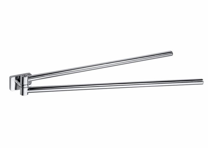 Handduksstång Svängbar Dubbel 47,5cm