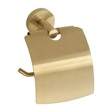 Toalettpappersh&aring;llare Brass med Lock