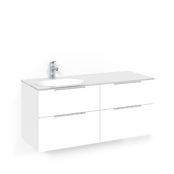 Kommod Crown 1200 Glastvättställ Edge