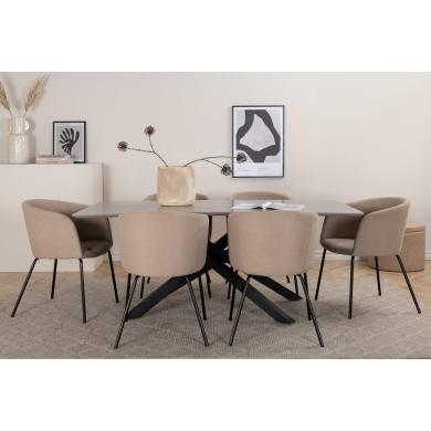 Rektangul&auml;r matgrupp Piazza, Berit