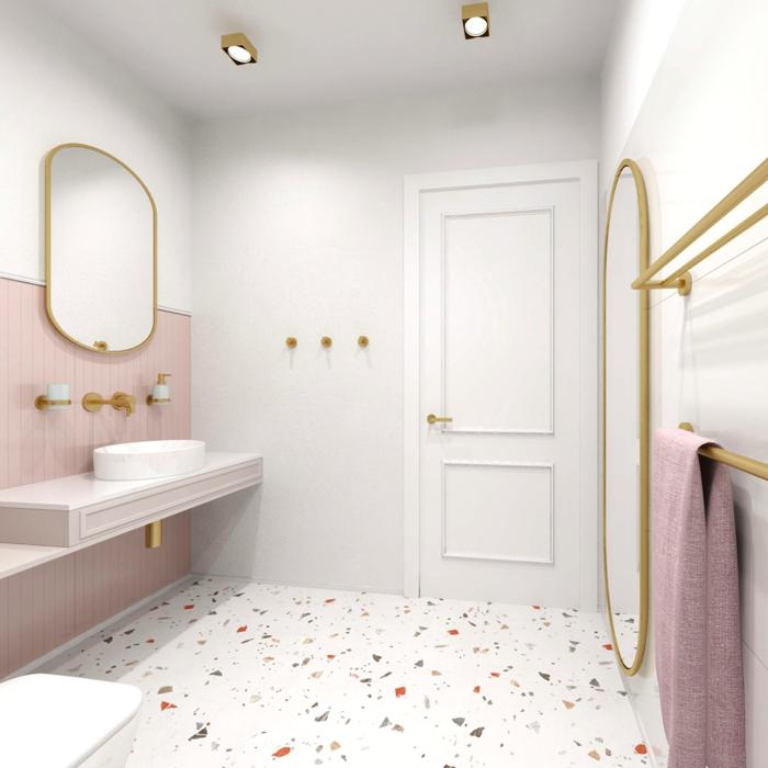 Handdukshängare Brass Enkel