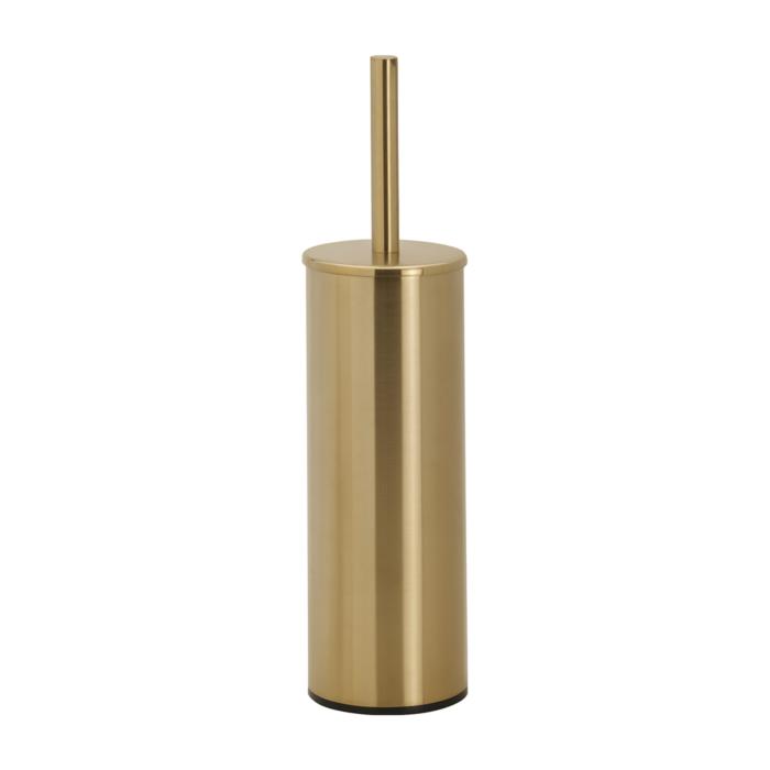 Toalettborste Brass Set Sluten