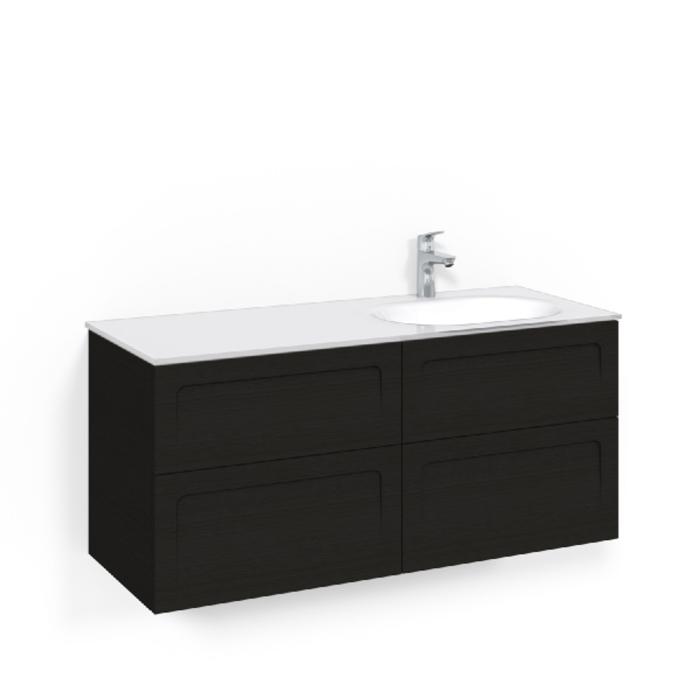 Kommod Crown 1200 Glastvättställ Edge
