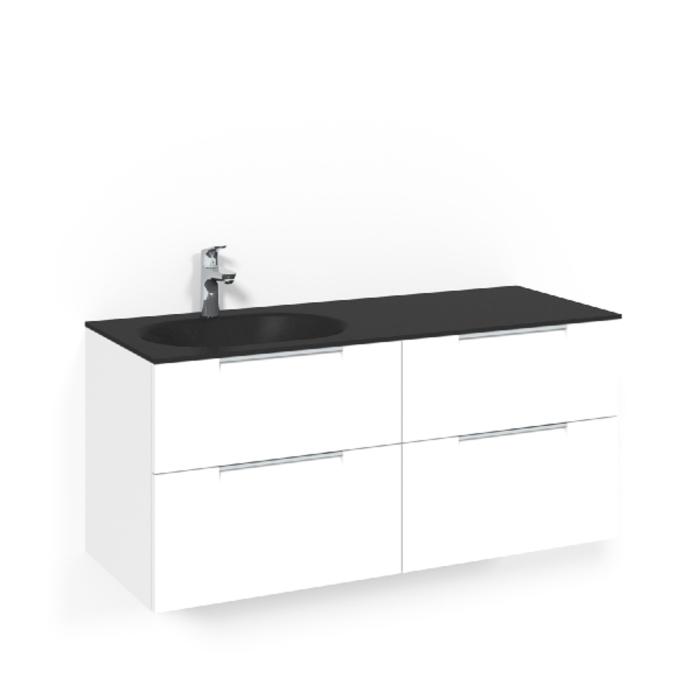 Kommod Crown 1200 Glastvättställ Edge