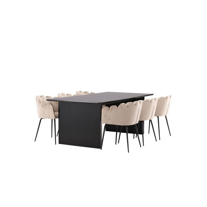 Rektangulär matgrupp Vail, Limhamn